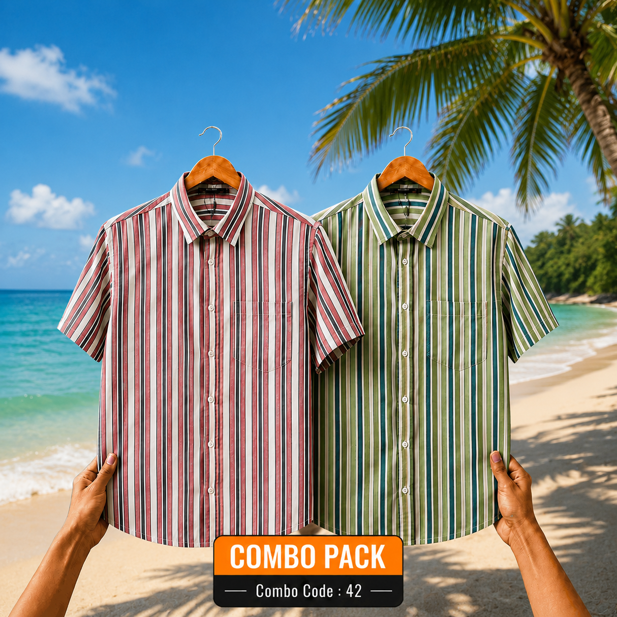 ✨ Classic Stripe Fusion – 42