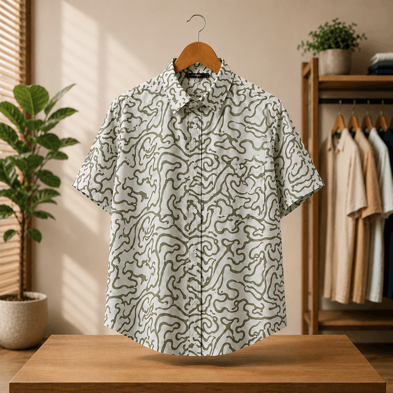 ♾️Infinity Wave White Green – 25