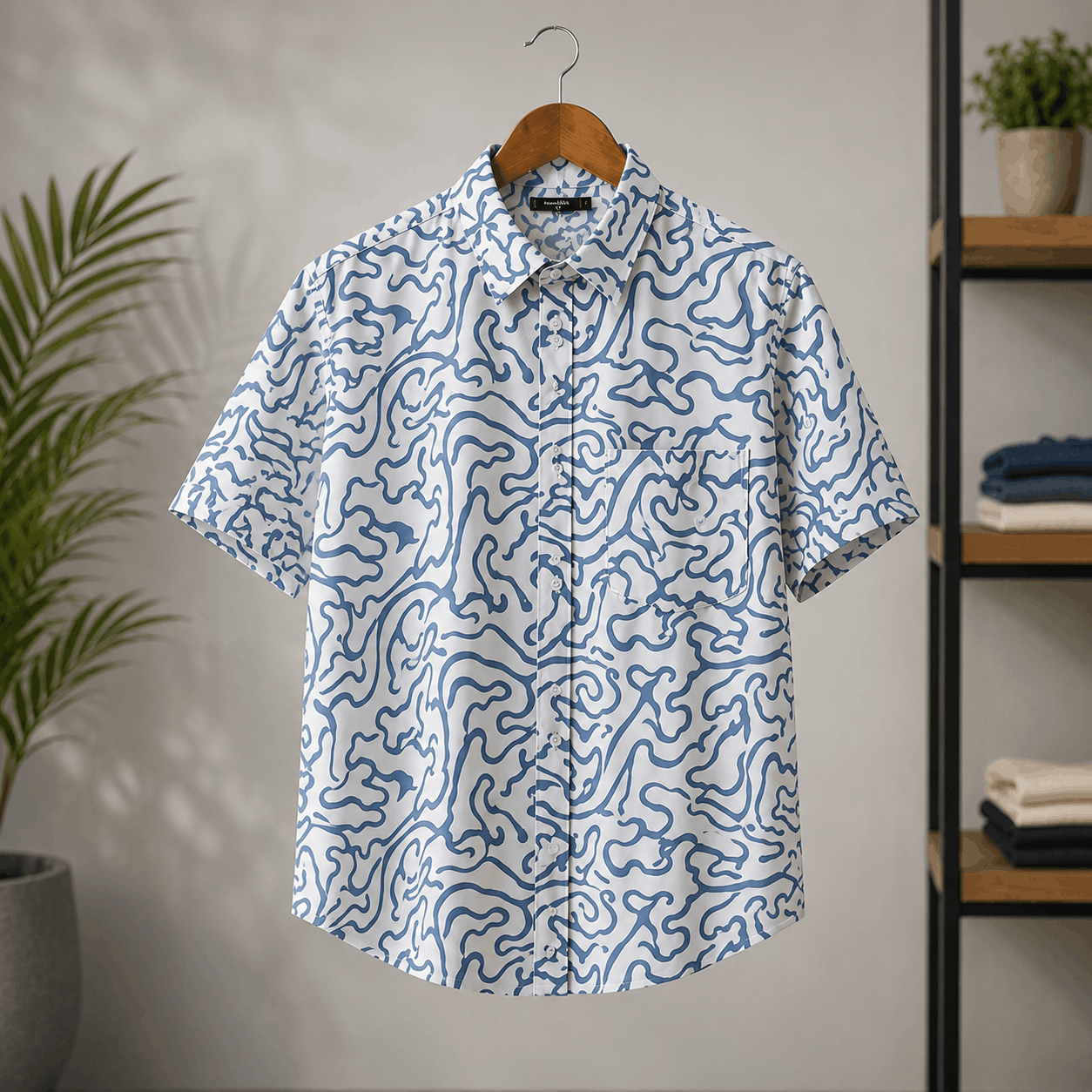♾️Infinity Wave White Blue – 25